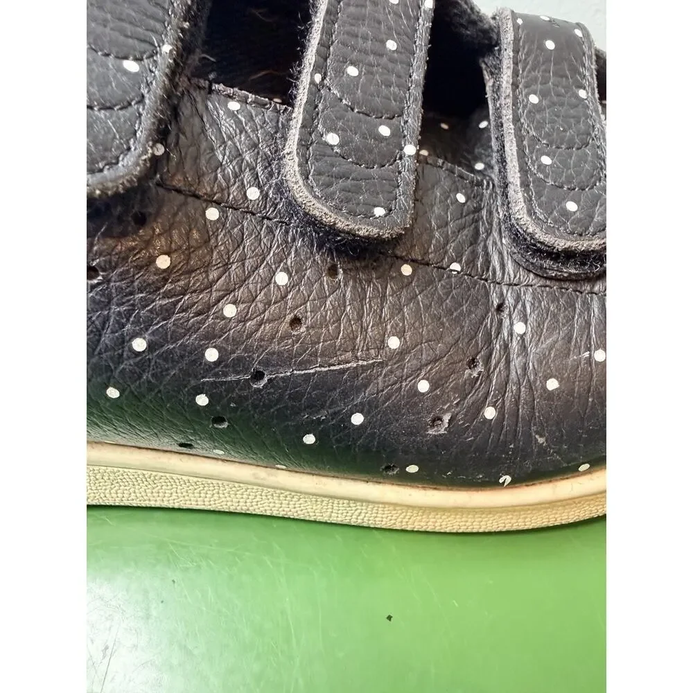 Adidas Stan Smith CF 3-Strap Black Polka Dot‎ Sneakers Men’s 9 EU 41⅓